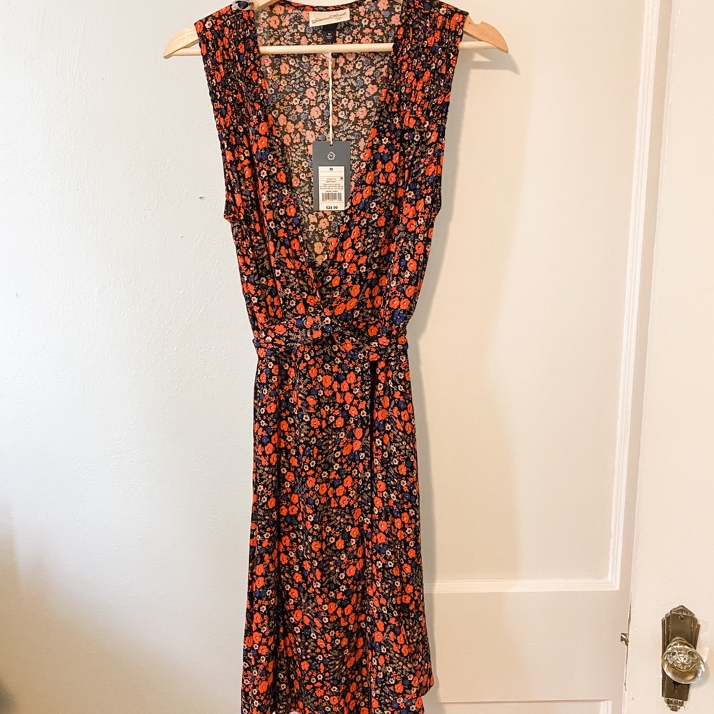 Floral Wrap Dress